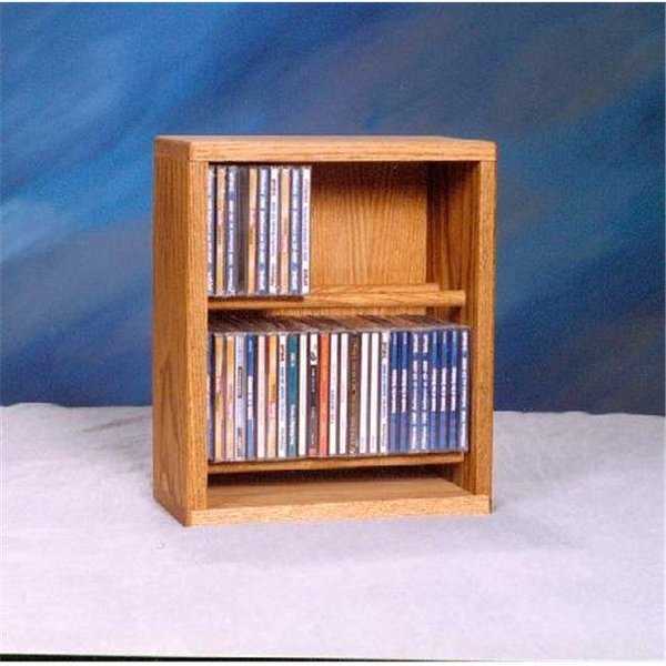 Wood Shed Wood Shed 206-12 Solid Oak Dowel Cabinet for CDs 206-12
